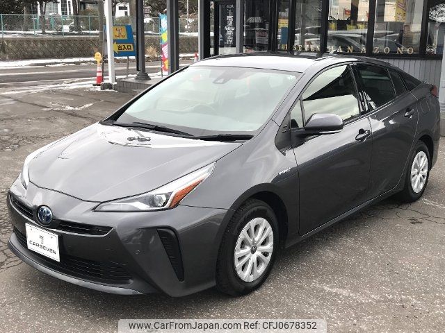 toyota prius 2019 -TOYOTA 【函館 300ﾇ3847】--Prius ZVW55--6006773---TOYOTA 【函館 300ﾇ3847】--Prius ZVW55--6006773- image 1