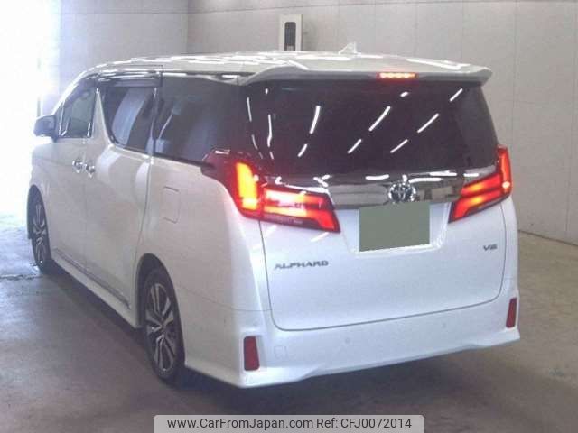 toyota alphard 2020 -TOYOTA 【相模 330ｾ7632】--Alphard 3BA-AGH30W--AGH30-0324800---TOYOTA 【相模 330ｾ7632】--Alphard 3BA-AGH30W--AGH30-0324800- image 2