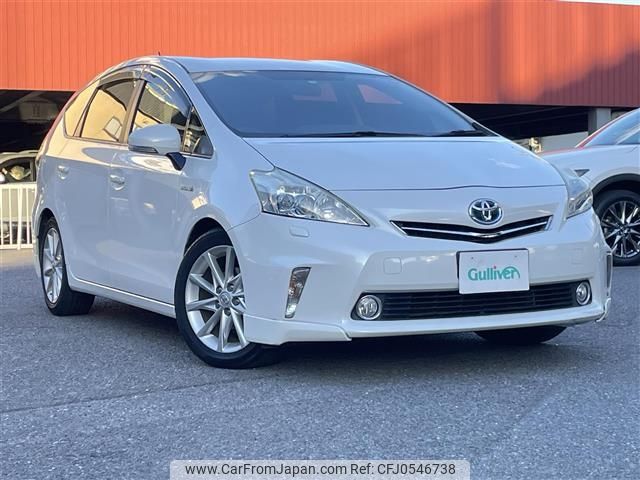 toyota prius-α 2013 -TOYOTA--Prius α DAA-ZVW41W--ZVW41-3288127---TOYOTA--Prius α DAA-ZVW41W--ZVW41-3288127- image 1