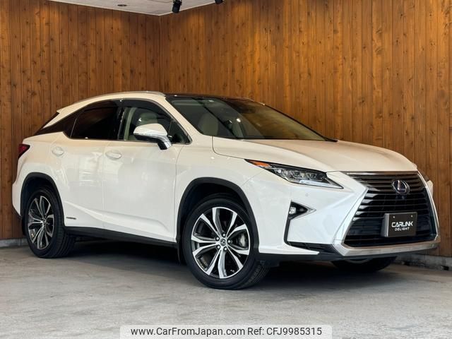 lexus rx 2018 GOO_JP_700055086030240708001 image 1