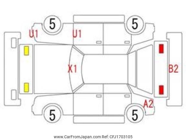 toyota aqua 2017 CFJ1703105 image 2