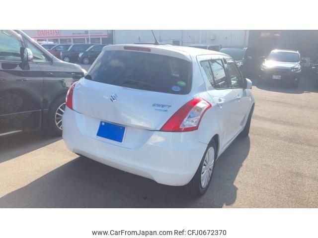 suzuki swift 2014 -SUZUKI--Swift DBA-ZC72S--ZC72S-342994---SUZUKI--Swift DBA-ZC72S--ZC72S-342994- image 2