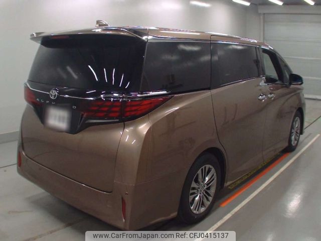 toyota alphard 2024 -TOYOTA--Alphard AGH40W-0027043---TOYOTA--Alphard AGH40W-0027043- image 2