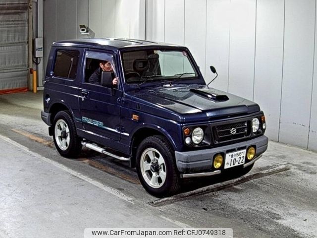 suzuki jimny 1996 -SUZUKI 【ＮＯ後日 】--Jimny JA22W-110605---SUZUKI 【ＮＯ後日 】--Jimny JA22W-110605- image 1