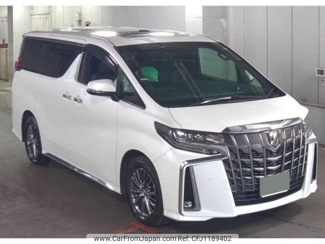 toyota alphard 2019 -TOYOTA 【千葉 303ｽ5813】--Alphard DBA-GGH35W--GGH35W-0009305---TOYOTA 【千葉 303ｽ5813】--Alphard DBA-GGH35W--GGH35W-0009305- image 1