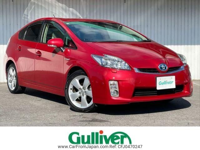 toyota prius 2010 -TOYOTA--Prius DAA-ZVW30--ZVW30-1254337---TOYOTA--Prius DAA-ZVW30--ZVW30-1254337- image 1