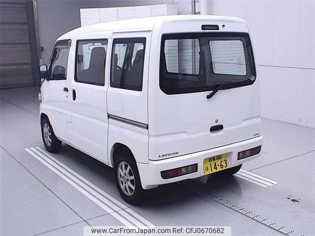 mitsubishi minicab-van 2012 -MITSUBISHI 【岐阜 480ﾎ1463】--Minicab Van U62V--2001221---MITSUBISHI 【岐阜 480ﾎ1463】--Minicab Van U62V--2001221- image 2