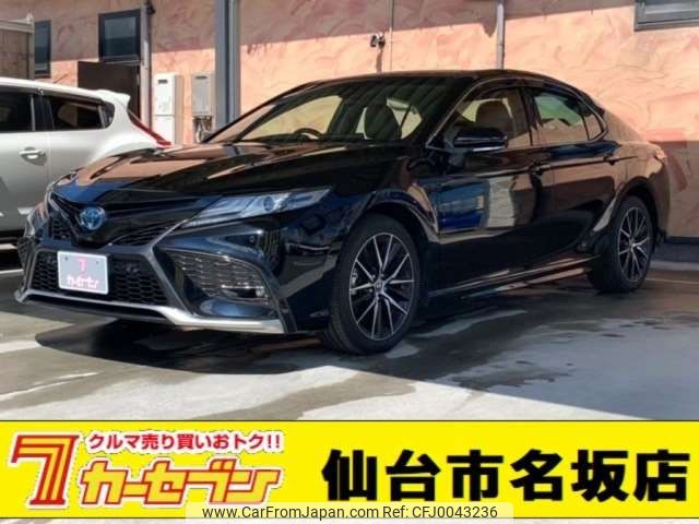 toyota camry 2021 -TOYOTA--Camry 6AA-AXVH70--AXVH70-1073594---TOYOTA--Camry 6AA-AXVH70--AXVH70-1073594- image 1