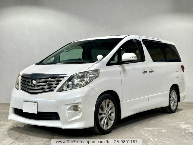 toyota alphard 2009 -TOYOTA--Alphard DBA-ANH20W--ANH20-8051468---TOYOTA--Alphard DBA-ANH20W--ANH20-8051468- image 1