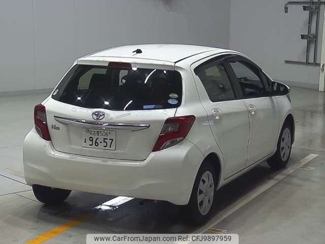 toyota vitz 2016 -TOYOTA 【名古屋 506ﾏ9657】--Vitz DBA-KSP130--KSP130-2173487---TOYOTA 【名古屋 506ﾏ9657】--Vitz DBA-KSP130--KSP130-2173487- image 2