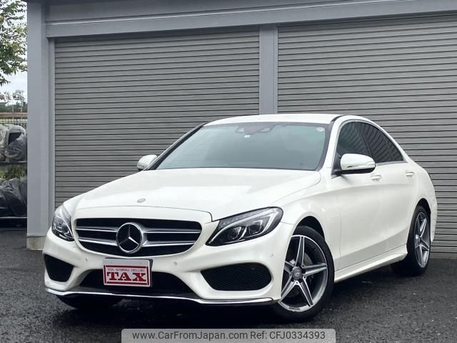 mercedes-benz c-class 2015 quick_quick_RBA-205042_WDD2050422R073923 image 1