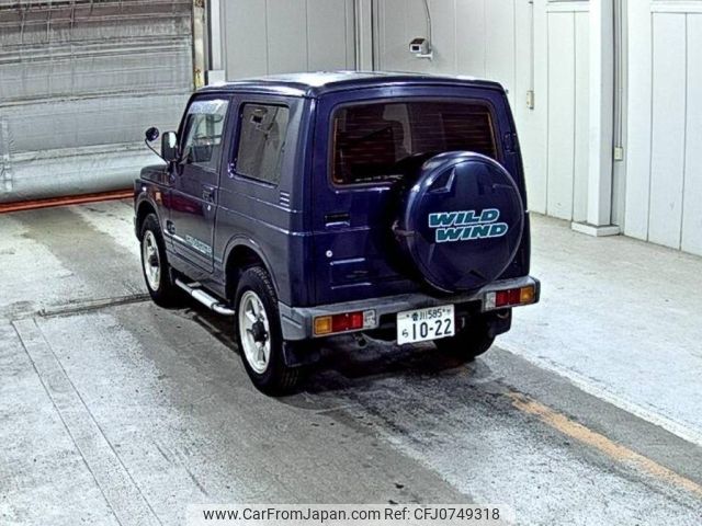 suzuki jimny 1996 -SUZUKI 【ＮＯ後日 】--Jimny JA22W-110605---SUZUKI 【ＮＯ後日 】--Jimny JA22W-110605- image 2