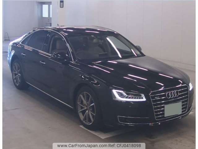 audi a8 2017 -AUDI 【岡山 34Mﾗ8008】--Audi A8 ABA-4HCTGF--WAUZZZ4H8HN019859---AUDI 【岡山 34Mﾗ8008】--Audi A8 ABA-4HCTGF--WAUZZZ4H8HN019859- image 1