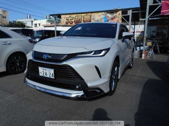 toyota harrier 2025 -TOYOTA 【沖縄 332ﾛ2424】--Harrier 6AA-AXUH80--AXUH80-0115902---TOYOTA 【沖縄 332ﾛ2424】--Harrier 6AA-AXUH80--AXUH80-0115902- image 1