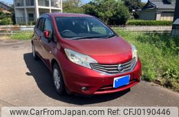 nissan note 2014 -NISSAN--Note DBA-E12--E12-219349---NISSAN--Note DBA-E12--E12-219349-