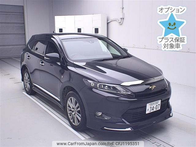 toyota harrier 2017 -TOYOTA 【四日市 300ｿ3407】--Harrier ZSU60W--0118432---TOYOTA 【四日市 300ｿ3407】--Harrier ZSU60W--0118432- image 1