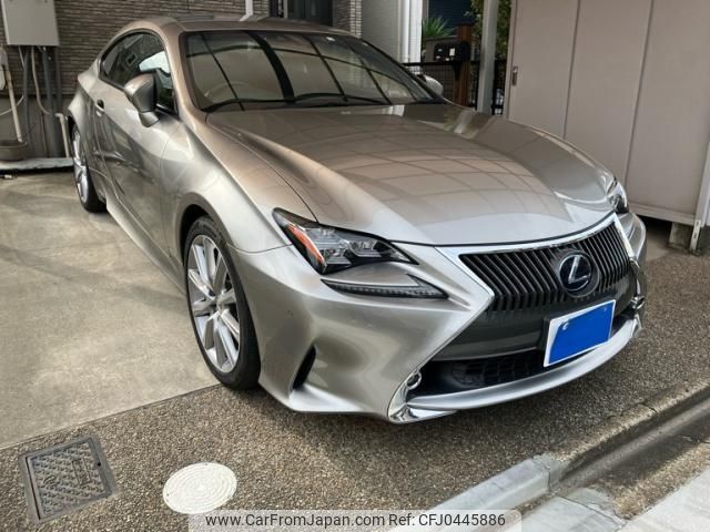 lexus rc 2016 -LEXUS--Lexus RC DAA-AVC10--AVC10-6003199---LEXUS--Lexus RC DAA-AVC10--AVC10-6003199- image 2