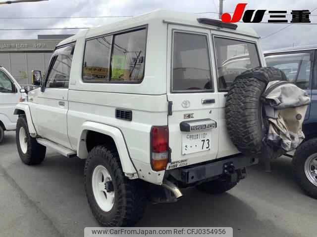 toyota land-cruiser 1999 -TOYOTA 【伊勢志摩 110ｻ73】--Land Cruiser HZJ73HVｶｲ--0007008---TOYOTA 【伊勢志摩 110ｻ73】--Land Cruiser HZJ73HVｶｲ--0007008- image 2