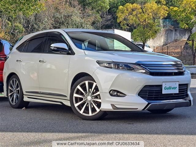 toyota harrier 2016 -TOYOTA--Harrier DBA-ZSU60W--ZSU60-0079422---TOYOTA--Harrier DBA-ZSU60W--ZSU60-0079422- image 1