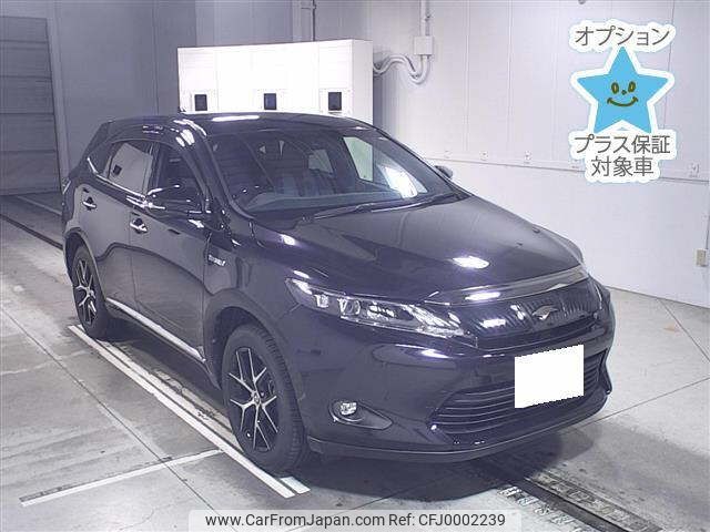 toyota harrier 2016 -TOYOTA 【石川 300ﾙ7875】--Harrier AVU65W-0043134---TOYOTA 【石川 300ﾙ7875】--Harrier AVU65W-0043134- image 1