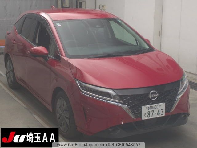 nissan note 2021 -NISSAN 【春日部 502ｿ8743】--Note SNE13-106728---NISSAN 【春日部 502ｿ8743】--Note SNE13-106728- image 1