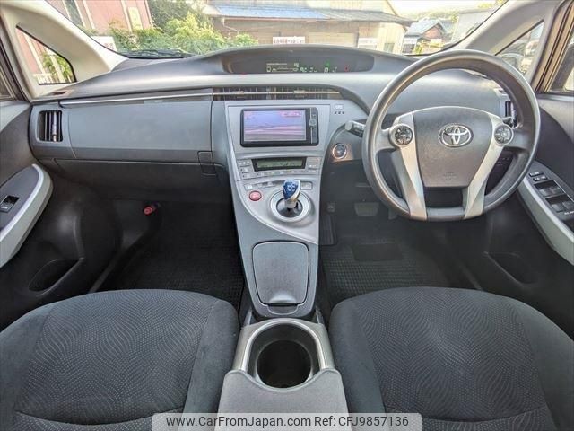 toyota prius 2012 -TOYOTA--Prius DAA-ZVW30--ZVW30-5526784---TOYOTA--Prius DAA-ZVW30--ZVW30-5526784- image 2