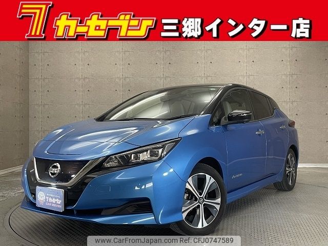 nissan leaf 2021 -NISSAN--Leaf ZAA-ZE1--ZE1-103739---NISSAN--Leaf ZAA-ZE1--ZE1-103739- image 1