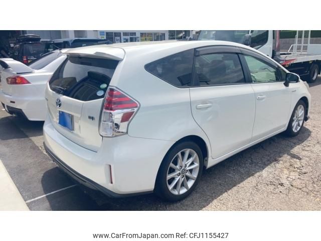 toyota prius-α 2015 -TOYOTA--Prius α DAA-ZVW41W--ZVW41-3372954---TOYOTA--Prius α DAA-ZVW41W--ZVW41-3372954- image 2