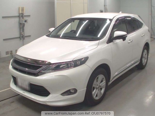 toyota harrier 2015 -TOYOTA 【柏 300わ1820】--Harrier ZSU60W-0066540---TOYOTA 【柏 300わ1820】--Harrier ZSU60W-0066540- image 1