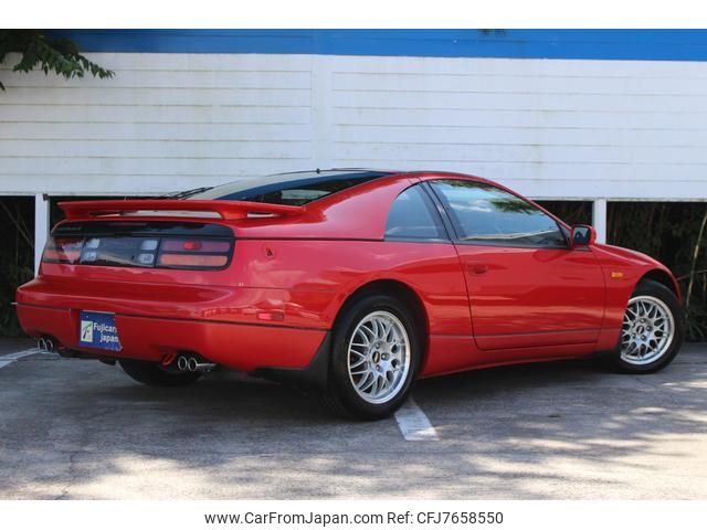 完美品　フジろうじん 1996 旧裏 NISSAN FAIRLADY Z 300ZX TWIN TURBO | 1996 | RED | 9874 km
