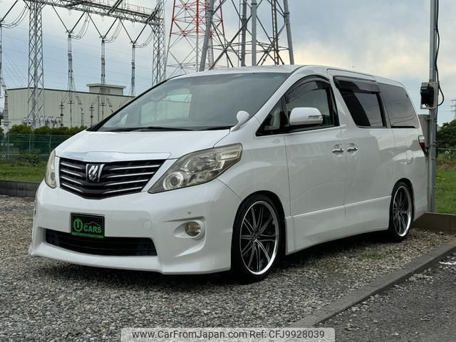 toyota alphard 2009 quick_quick_DBA-ANH20W_ANH20-8065382 image 1