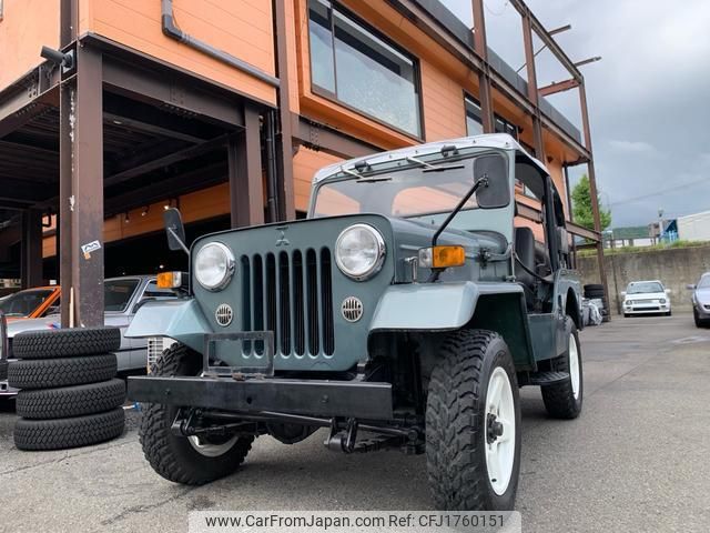 mitsubishi jeep 1990 CFJ1760151 image 1