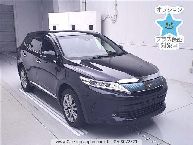 toyota harrier 2017 CFJ8072321 image 1