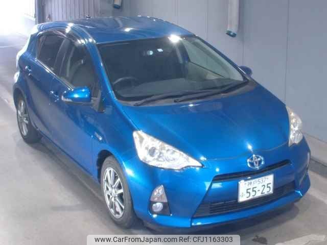 toyota aqua 2012 -TOYOTA 【神戸 537ﾌ5525】--AQUA NHP10-2040295---TOYOTA 【神戸 537ﾌ5525】--AQUA NHP10-2040295- image 1