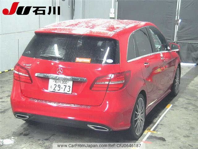 mercedes-benz b-class 2015 -MERCEDES-BENZ 【石川 300ﾓ2973】--Benz B Class 246242-2J297907---MERCEDES-BENZ 【石川 300ﾓ2973】--Benz B Class 246242-2J297907- image 2