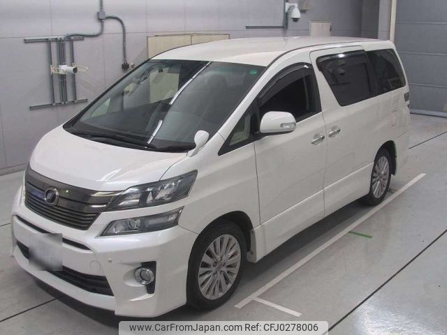 toyota vellfire 2013 -TOYOTA 【湘南 301ね3756】--Vellfire GGH25W-8022345---TOYOTA 【湘南 301ね3756】--Vellfire GGH25W-8022345- image 1