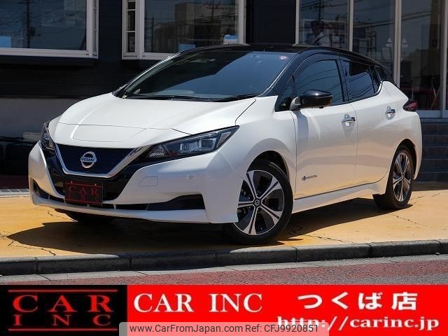 nissan leaf 2019 quick_quick_ZE1_ZE1-066053 image 1