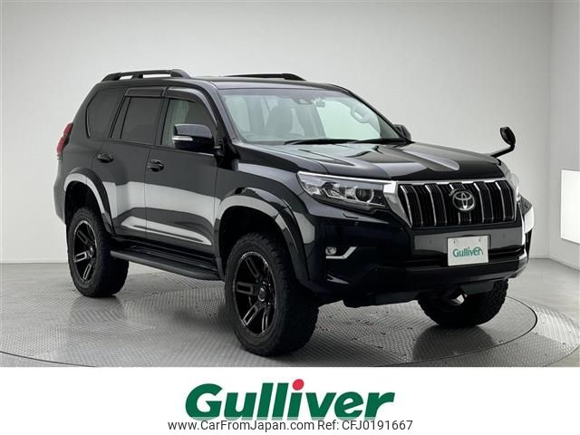 toyota land-cruiser-prado 2019 -TOYOTA--Land Cruiser Prado CBA-TRJ150W--TRJ150-0107098---TOYOTA--Land Cruiser Prado CBA-TRJ150W--TRJ150-0107098- image 1