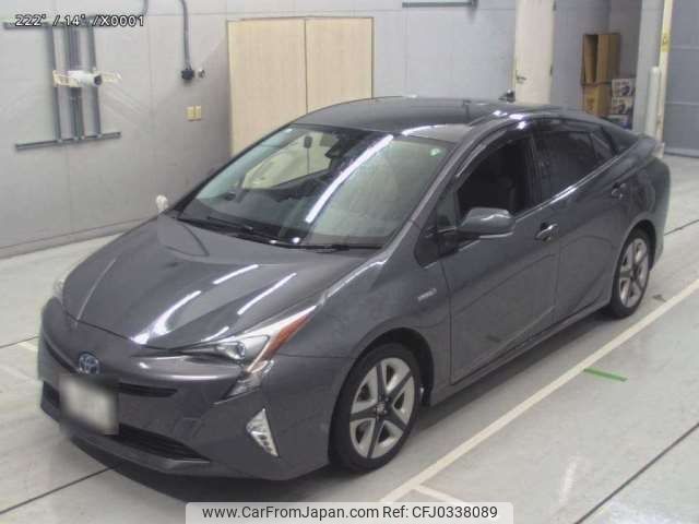 toyota prius 2017 -TOYOTA 【大阪 302ﾕ3710】--Prius DAA-ZVW50--ZVW50-6085982---TOYOTA 【大阪 302ﾕ3710】--Prius DAA-ZVW50--ZVW50-6085982- image 1