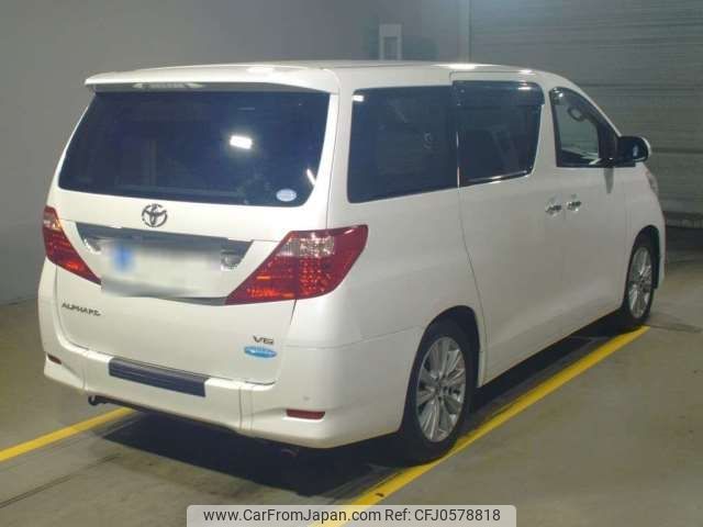 toyota alphard 2010 -TOYOTA--Alphard DBA-GGH20Wｶｲ--GGH20-8031134---TOYOTA--Alphard DBA-GGH20Wｶｲ--GGH20-8031134- image 2