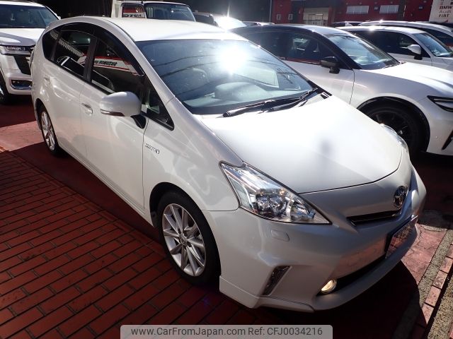 toyota prius-α 2013 -TOYOTA--Prius α DAA-ZVW40W--ZVW40-3074283---TOYOTA--Prius α DAA-ZVW40W--ZVW40-3074283- image 1