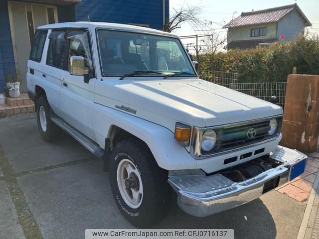 toyota land-cruiser 1999 -TOYOTA--Land Cruiser KC-HZJ77HV--HZJ770010613---TOYOTA--Land Cruiser KC-HZJ77HV--HZJ770010613- image 2