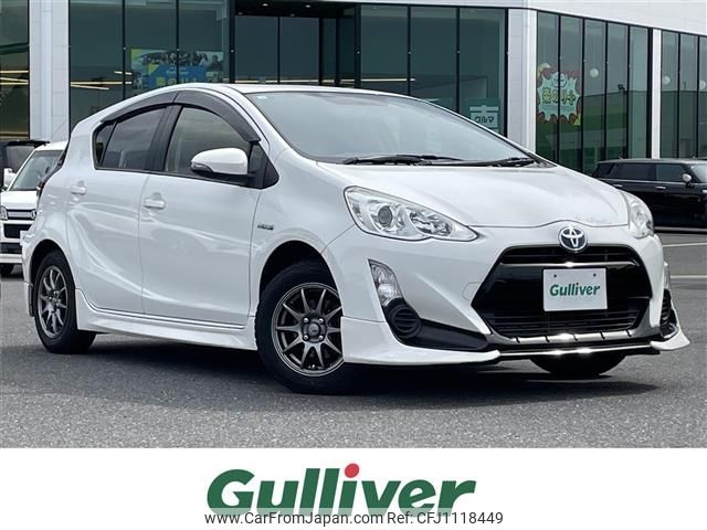 toyota aqua 2015 -TOYOTA--AQUA DAA-NHP10--NHP10-6456448---TOYOTA--AQUA DAA-NHP10--NHP10-6456448- image 1