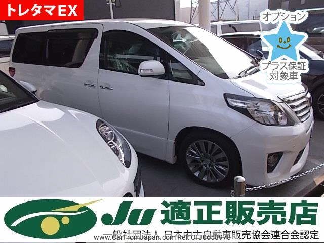 toyota alphard 2013 -TOYOTA--Alphard ANH20W-8295010---TOYOTA--Alphard ANH20W-8295010- image 1