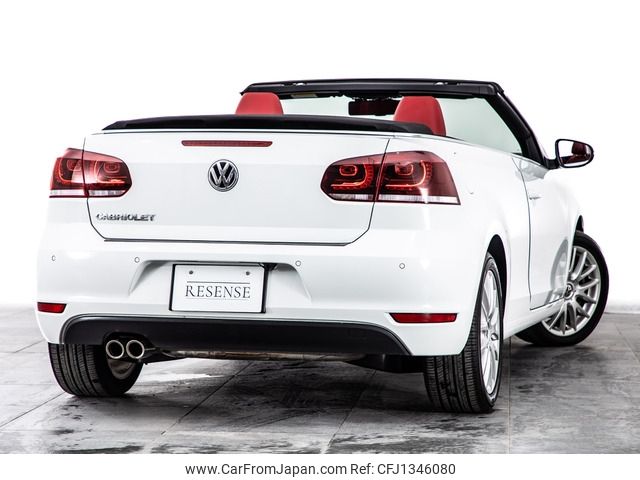 volkswagen golf-convertible 2012 -VOLKSWAGEN--VW Golf Cabriolet DBA-1KCAVK--WVWZZZ1KZCK007586---VOLKSWAGEN--VW Golf Cabriolet DBA-1KCAVK--WVWZZZ1KZCK007586- image 2