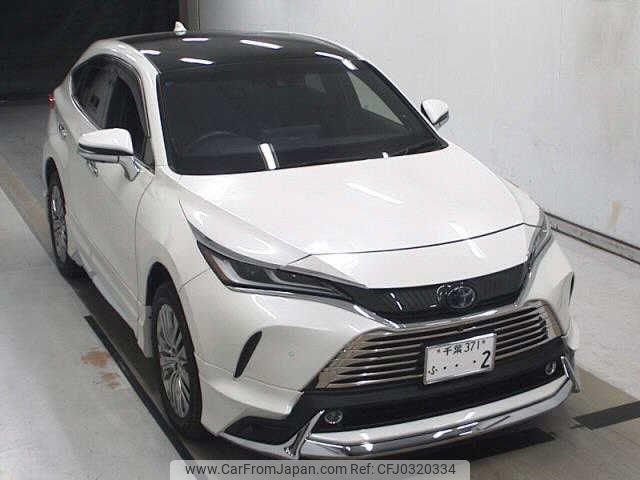 toyota harrier 2021 -TOYOTA 【千葉 371ﾌ2】--Harrier AXUH80--0020132---TOYOTA 【千葉 371ﾌ2】--Harrier AXUH80--0020132- image 1