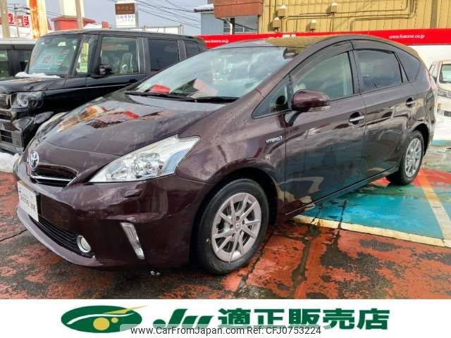 toyota prius-α 2014 -TOYOTA--Prius α DAA-ZVW40W--ZVW40-0004333---TOYOTA--Prius α DAA-ZVW40W--ZVW40-0004333- image 1