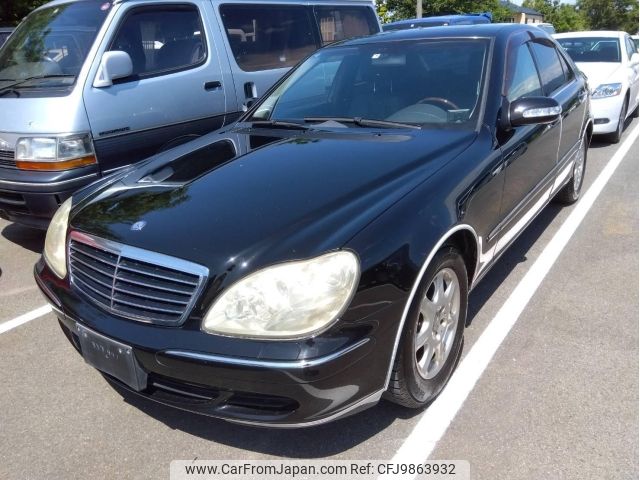 mercedes-benz s-class 2003 -MERCEDES-BENZ--Benz S Class 220067--WDB220067-1A372342---MERCEDES-BENZ--Benz S Class 220067--WDB220067-1A372342- image 1