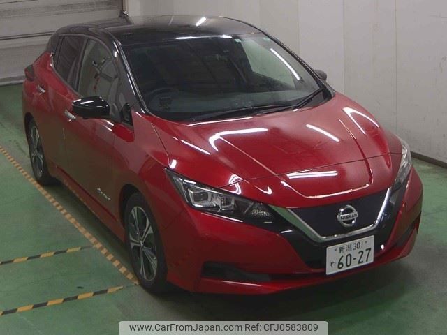 nissan leaf 2020 -NISSAN 【新潟 301ﾔ6027】--Leaf ZE1-094816---NISSAN 【新潟 301ﾔ6027】--Leaf ZE1-094816- image 1