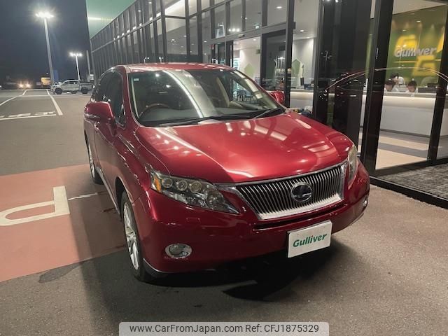 lexus rx 2011 CFJ1875329 image 1
